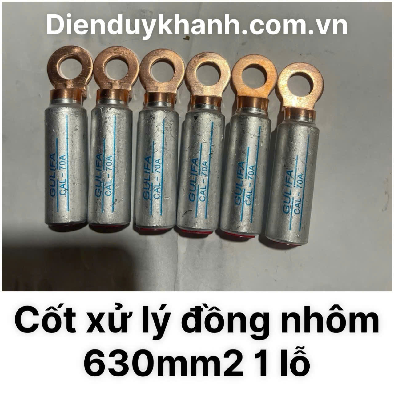 Đầu Cốt Xử Lý Đồng Nhôm 630mm2 1 Lỗ